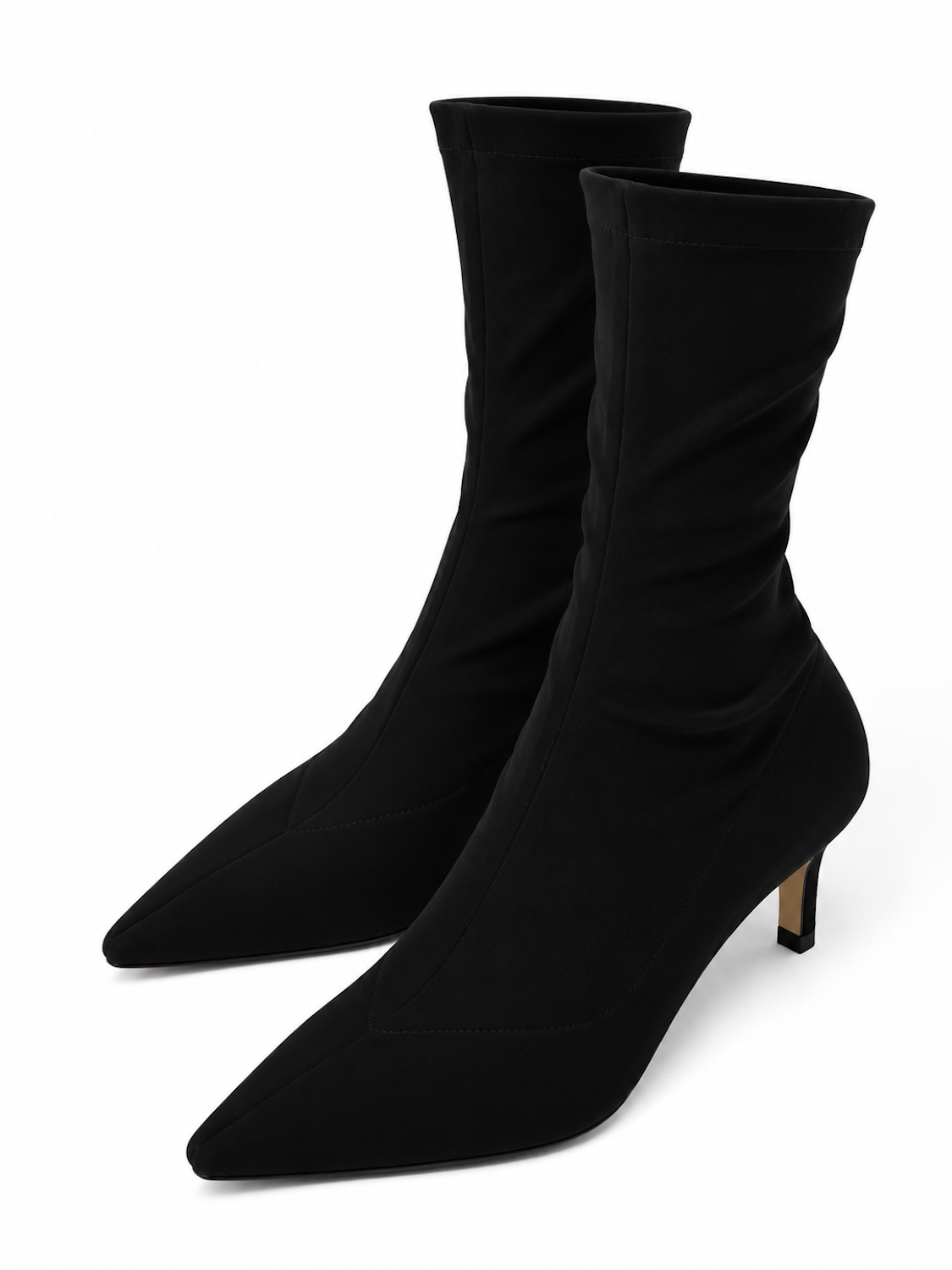 Cizme MAD Yoko, Material Textil Elastic, Negru
