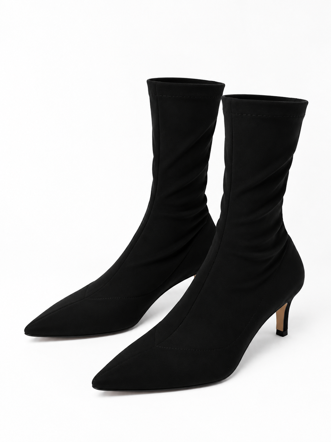 Cizme MAD Yoko, Material Textil Elastic, Negru