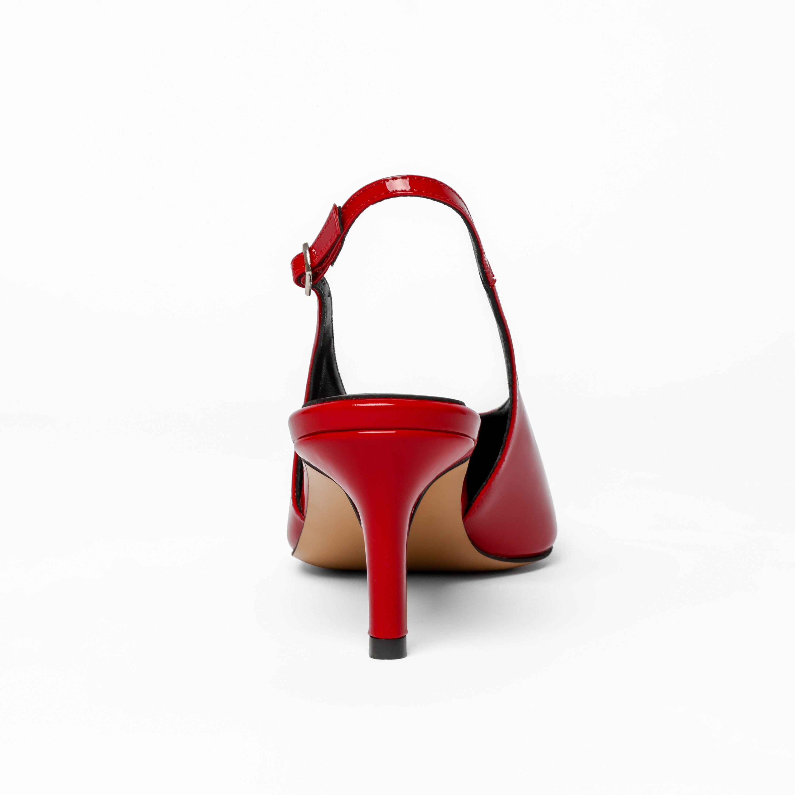 YOKO Slingbacks Red Patent 5 cm