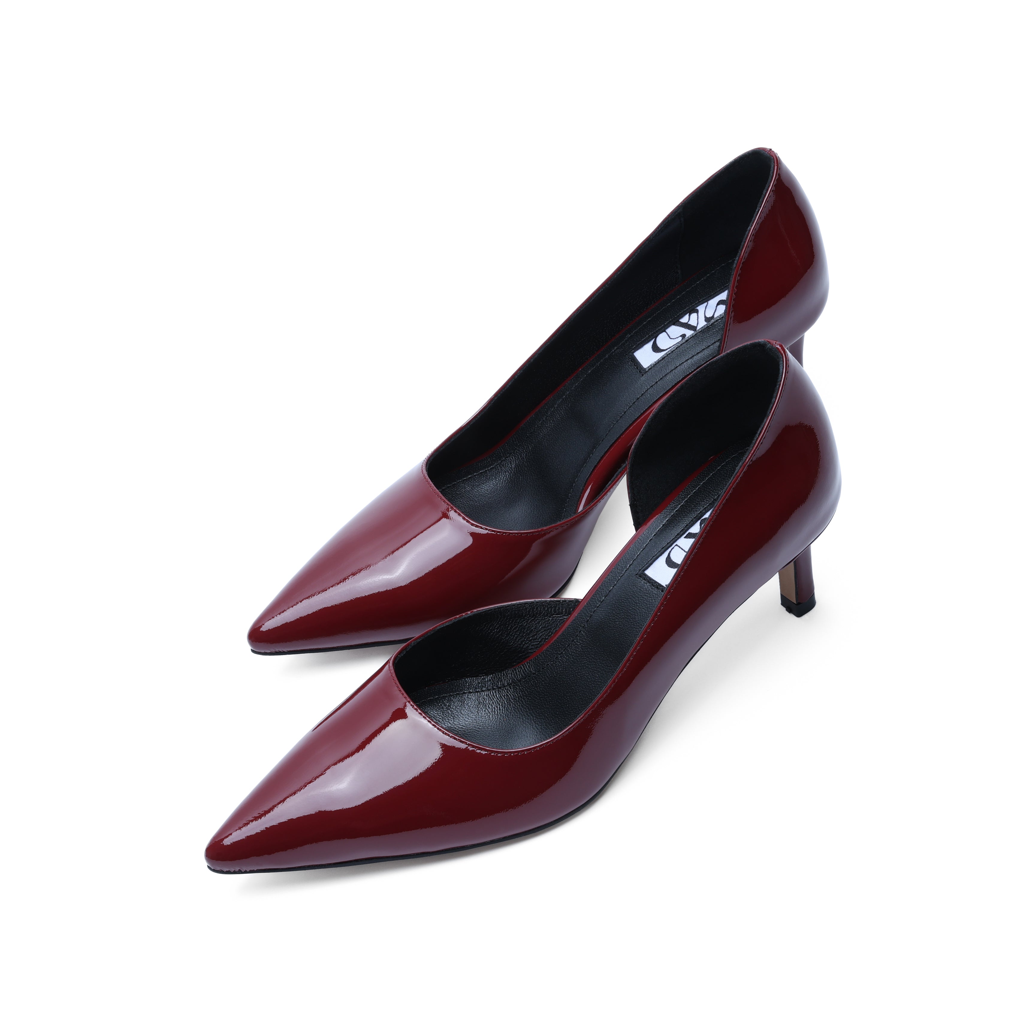 MAD about Burgundy Patent Leather Mini 5