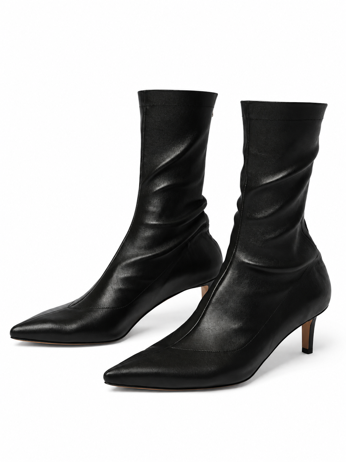 Cizme MAD Yoko, Piele Naturală Elastică, Negru