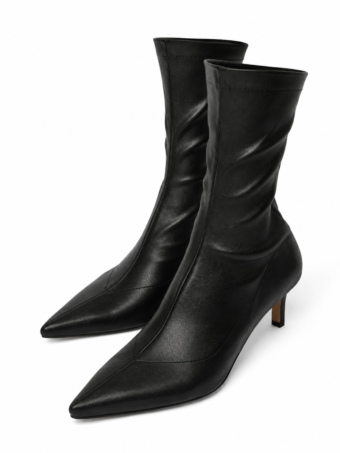 Cizme MAD Yoko, Piele Naturală Elastică, Negru