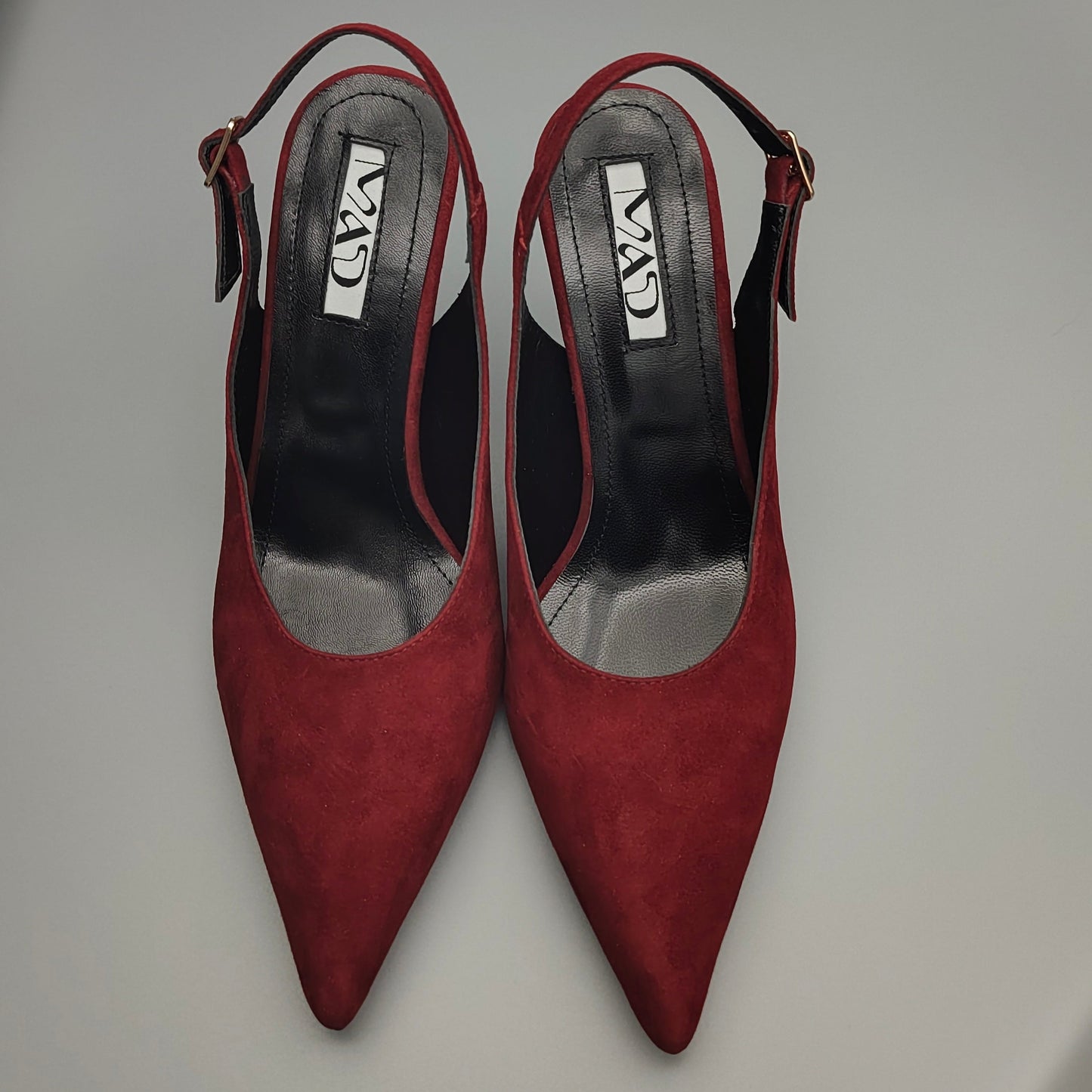 YOKO Slingback Merlot Red