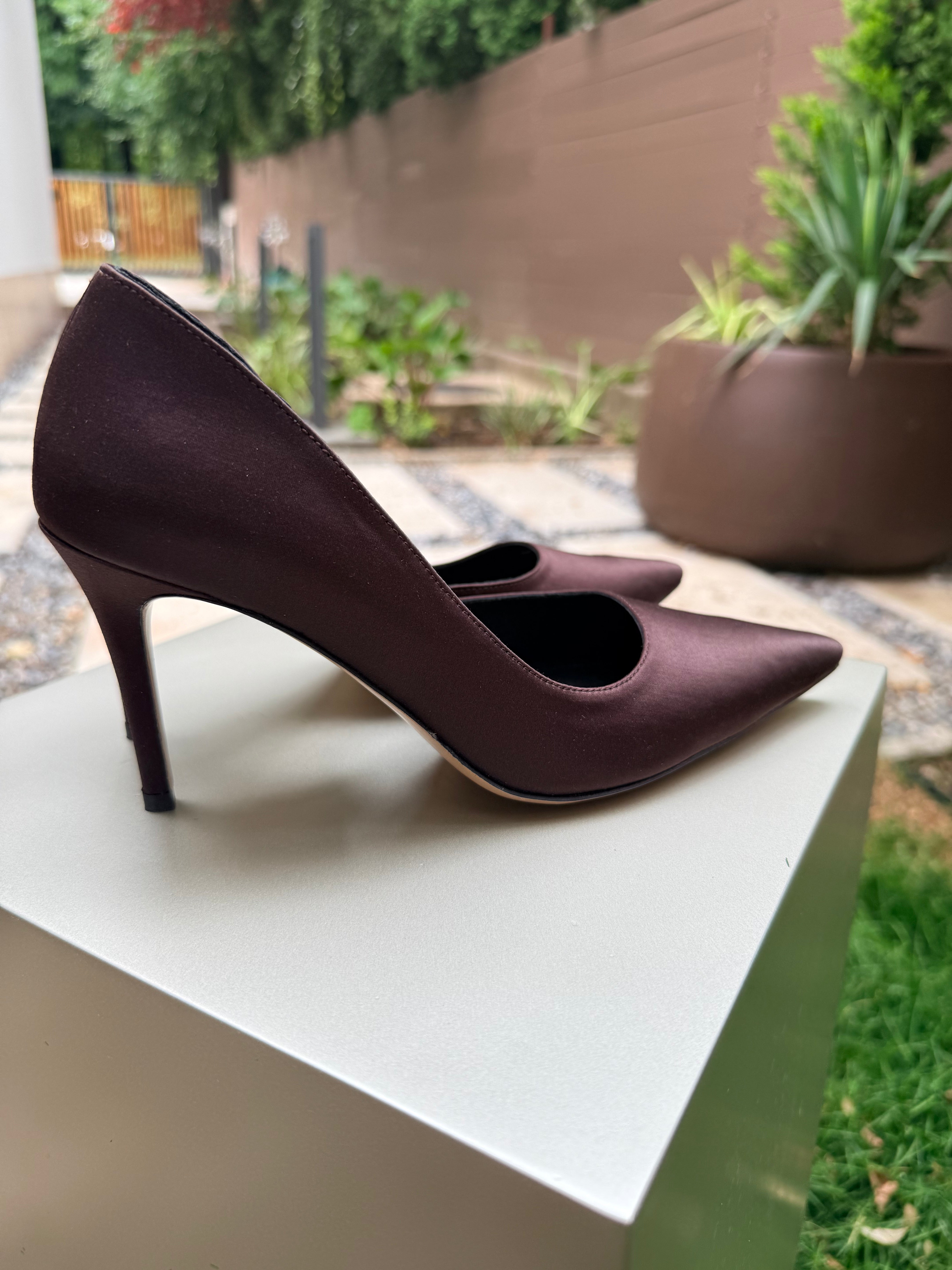 The Not so Mad in Brown Satin (7 cm)