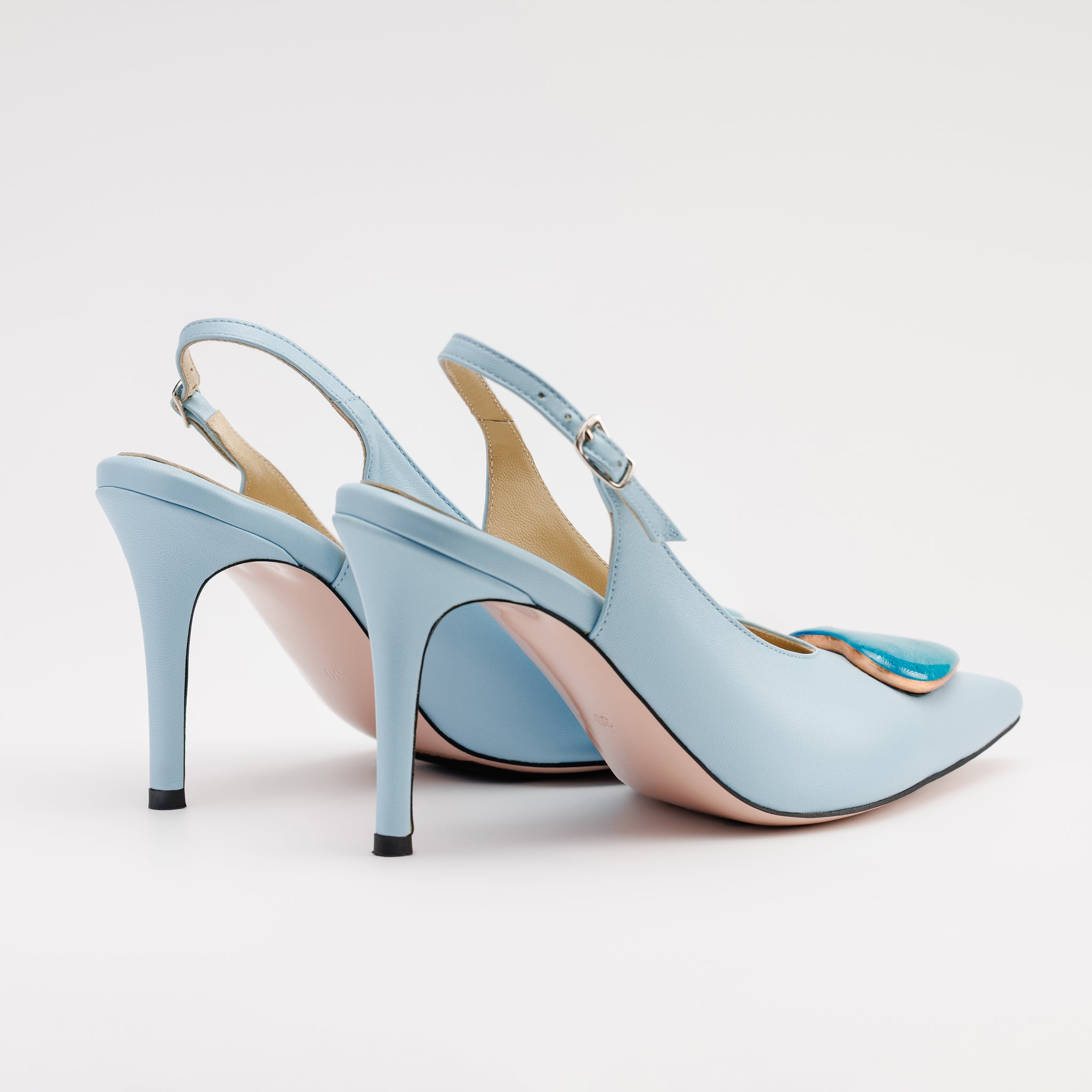 YOKO Slingback Azure Amour
