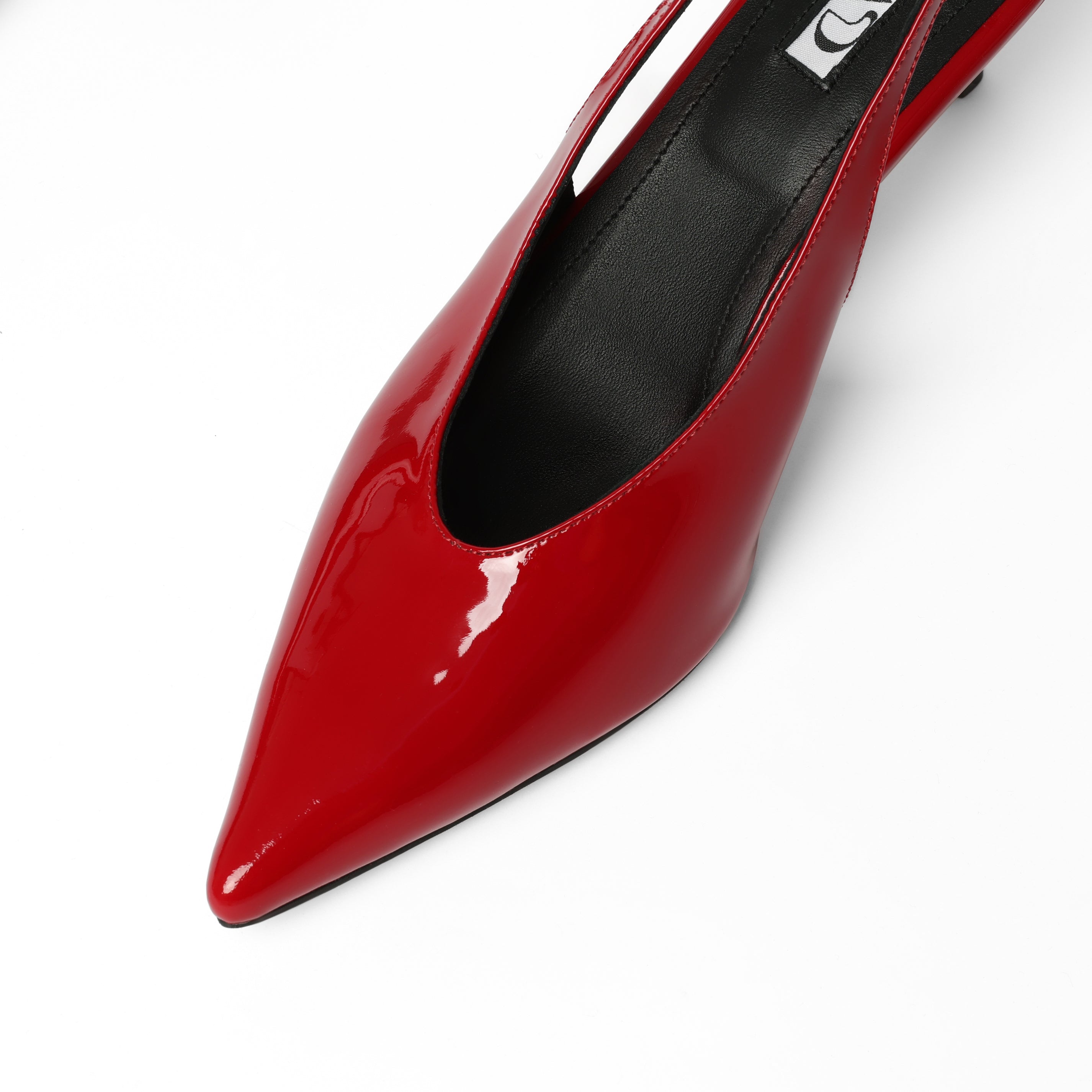 YOKO Slingbacks Red Patent 5 cm