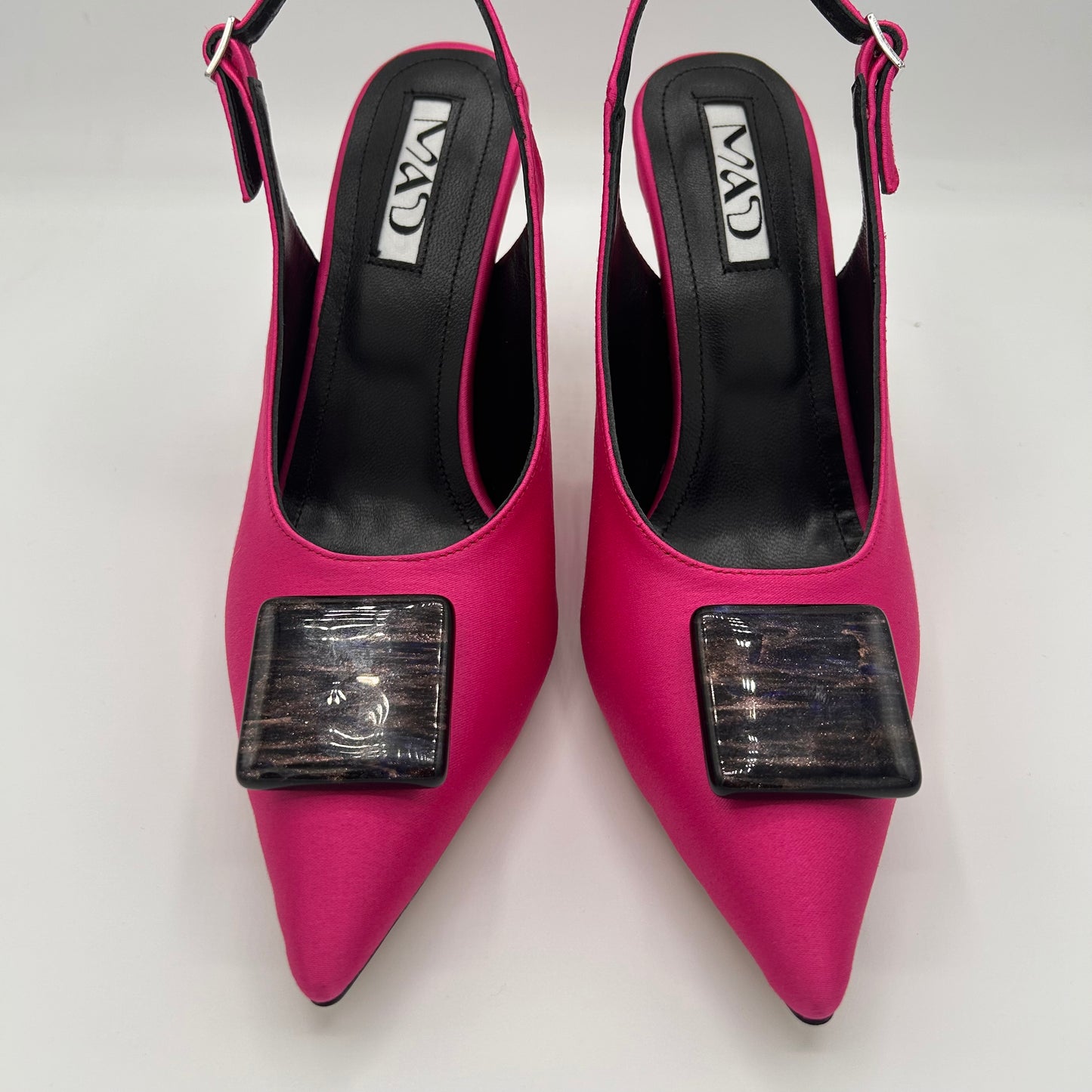 YOKO Slingback Fuchsia Satin Stellar2