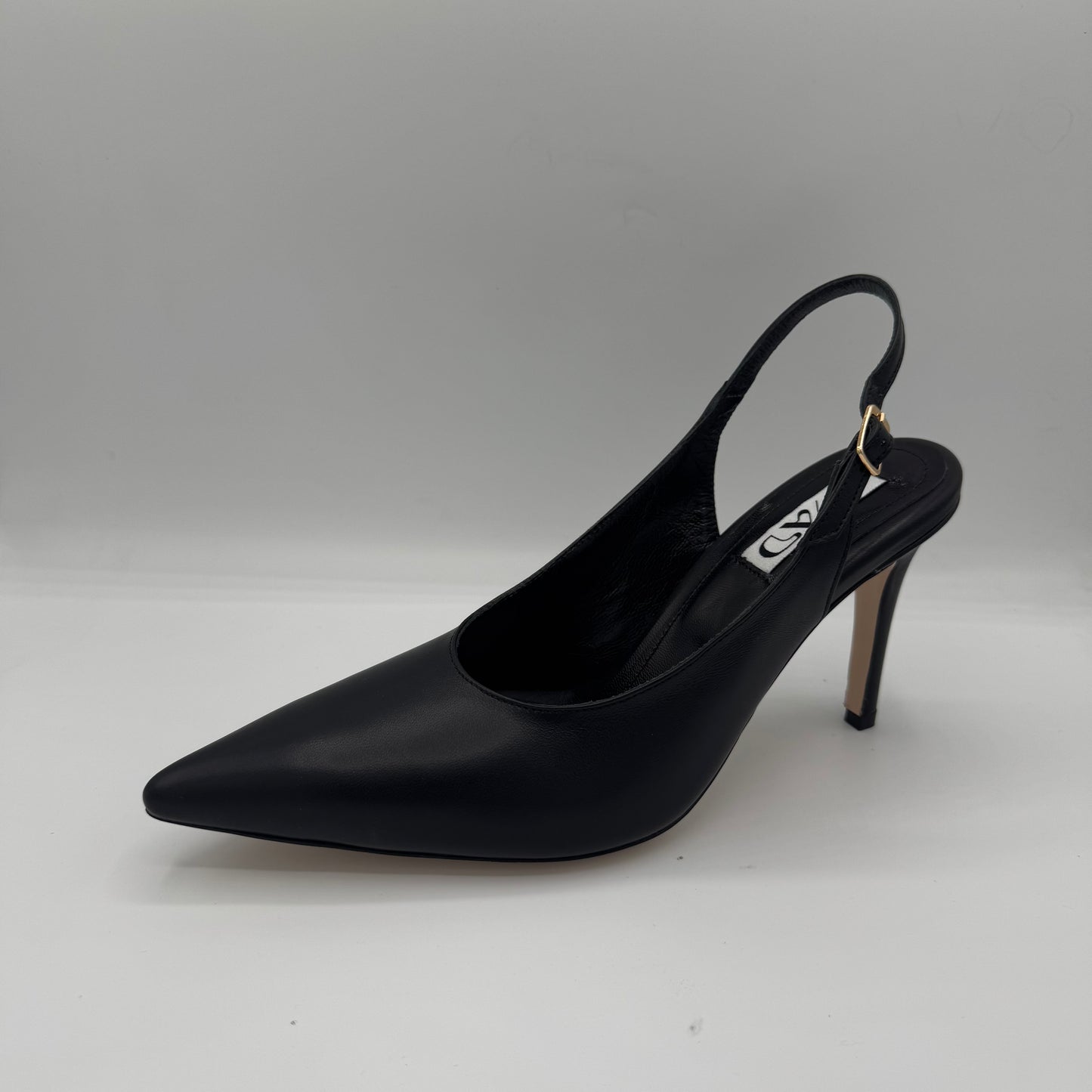 YOKO Slingback Leather Black4