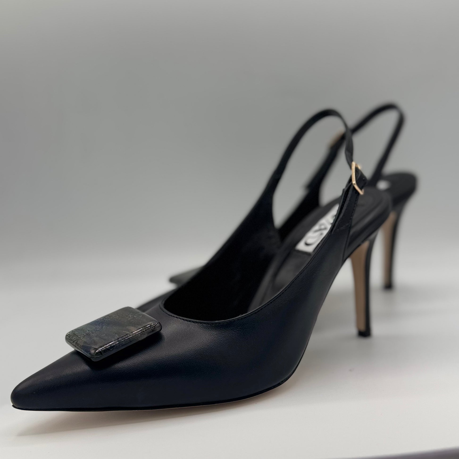 YOKO Slingback Leather Black Galaxy3