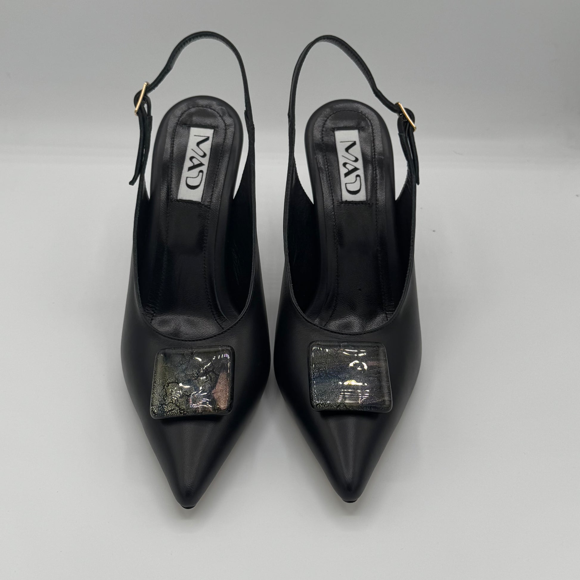 YOKO Slingback Leather Black Galaxy7